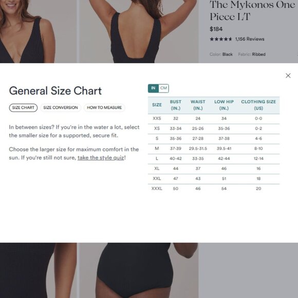 NWT Andie Swim | The Mykonos One Piece Ribbed Black (XL-Long Torso) - Picture 16 of 16